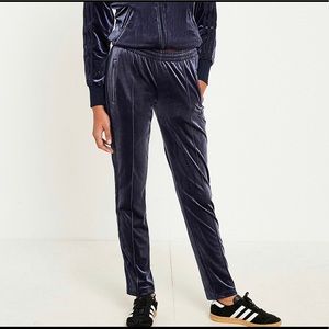 NWT adidas Originals 3-Stripe Velvet Track Pants